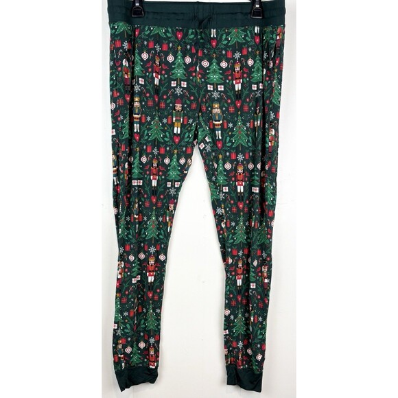 Little Sleepies Women's Bamboo Christmas Pajama PJ Bottoms Loungewear, Medium - Picture 1 of 6